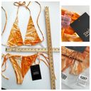 Naked Wardrobe  Swim Dreamsicle String Bikini Swimsuit NEW Sz S Style NW-W0732 Photo 5