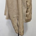 Sebby  Collection Dark Beige Faux-Leather Racing Jacket Size XXL Photo 4