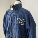 Nike Vintage 90s  University of Michigan U of M Wolverines Lined Windbreaker M Photo 1