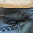 One Teaspoon  Real Leather Streetwalkers Shorts Black XS Pocket High Waist NEW Photo 7