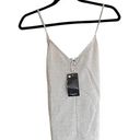 Mango NWT MNG   Button Detail Tie Waist Cami Top Photo 5