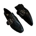 Vintage Havana  Maureen Studded Buckle Loafers Shoes Black, Sz 7.5 Photo 0