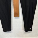 Adidas  Climalite Black Mid Rise Cropped Leggings Size L Photo 2