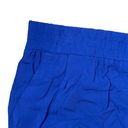 Apt. 9  Mid-Rise Solid Blue Pull On Casual‎ Shorts Flat Front Women Large NWT Photo 4