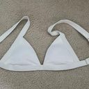 White Bathing Suit Top Photo 0