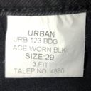 BDG  Urban Outfitters Bootcut Denim Jeans Black Mid Rise Raw released Hem size 29 Photo 6