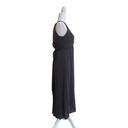 Laundry by Shelli Segal  Brown Sleeveless Cocktail Women 8 Midi Open Back V Neck Photo 2