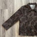 Christopher & Banks Christopher Banks Paisley Printed Blazer XL Photo 2