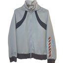 Nike Vintage  Women’s Gray Zip Up Lightweight Jacket Windbreaker Size Large Photo 0