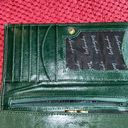 Lee Vintage  Sands | Smooth Black Leather Clutch Wallet Kisslock Photo 2