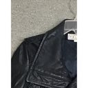 Pelle Studio Adult‎ Jacket Medium 100% Leather Black Y2K Bomber Photo 8