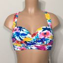 Bleu Rod Beattie  floral 34D+top/6-bottom. NWT Photo 6