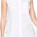 Athleta  Soma Hayes Shell White Sleeveless Side Zip Top Photo 0