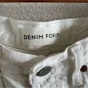 Aritzia  Denim Forum The Joni High Rise Loose White Denim Jean Button Fly 30W 29L Photo 8