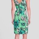 Tracy Reese  Women's Sleeveless Floral Sheath Dress In Green 6 Photo 1