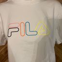 FILA Neon Logo Women’s Crew Neck T-Shirt Photo 1