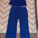 Natural Uniforms Scrub Set Blue Size M Photo 0