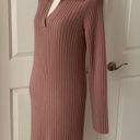 Vince Ribbed Polo Wool-Cashmere Blend Bodycon Dress Photo 8