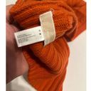 Michael Kors Michael by  Orange Cable Knit Scarf Photo 6