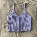 Hollister Periwinkle Sweater Tank Photo 0