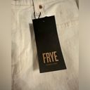 Frye NWT  Veronica Cropped Skinny Stretch Jeans Winter White size 28 Photo 9