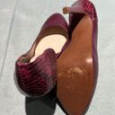 Juicy Couture  Leather Plum & Python Heels Size 7.5.  B56 Photo 9