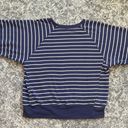 Isabel Maternity  by Ingrid & Isabel Striped Crewneck Sweatshirt Photo 6