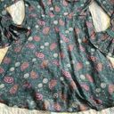 Xhilaration  medium paisley flowy dress medium green Photo 3