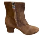 Toms  Women's Evie Zippered Casual Boots Ankle Mid Heel Brown Sz 6 NEW Photo 0