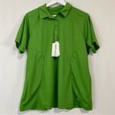 Polo North End Sport Women’s Short Sleeve Moisture Wicking  Valley Green XL NWT Photo 31