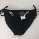 Topshop  NWT Tie Side Black Bikini Bottoms, 8 Photo 2