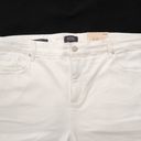 NYDJ NWT  Plus Size‎ Briella Roll Cuff Short In Optic White Size 20 Photo 2