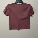 American Eagle pink  cropped top, size small! Photo 2