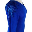 Vintage Blue Nilani  Sequin Sweater Dress Sz M Silk Angora‎ Runs Small Hong Kong Photo 6