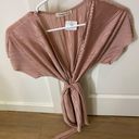 Apricot Lane Pink Shimmery Romper  Photo 0