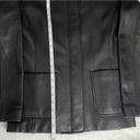 Liz Claiborne Liz, Claiborne, 100% genuine, black leather jacket/coat. Size Medium Photo 4