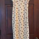 ZARA  shoulder tie, floral, cottage style maxi dress, medium Photo 0