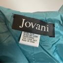 Jovani  Skirt Iridescent Green Purple Train Women‎ Mermaid Shimmer 10 Prom Formal Photo 4