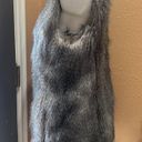 Banana Republic  brown furry vest Photo 3