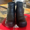 Harley Davidson  Boots US Womens Size 10 Black Leather Y2K Chunky Buckle Grunge‌ Photo 8