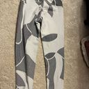 Strut this Black & White Patterned Leggings Photo 3