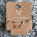 American Eagle  earrings New Studs star moon NWT Photo 0