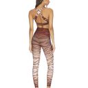 Beach Riot - Jungle Piper Legging Rust Zebra Athletic Training Workout Gym Yoga Photo 1