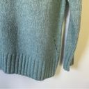 American Eagle  Light Blue Jegging Fit Knit Oversized Hooded Cozy Sweater size XS Photo 3