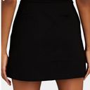 STAUD NWT  black Saffron Vegan Leather Mini Skirt Photo 3