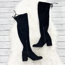 Unisa  Black Suede Over the Knee Boots size 8 Photo 1