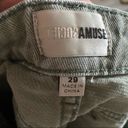 Amuse Society  green distressed jeans Photo 4