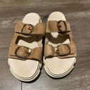 Paul Green  Marina Slide Sandal Lug Sole Sisal Royal Nubuck US 8 UK 5.5 NWOB Photo 2