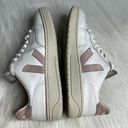 VEJA White and Babe Pink V-12 Sneakers Photo 5