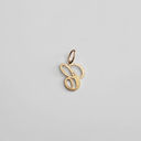 Tehrani Jewelry 14k Real Gold Initial "C" Pendant | Charm- Real 14k Gold Letter "C" Pendant for Him/Her- Gold Initial | Letter "C" Pendant Charm | Photo 4